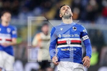 2021-12-19 - Fabio Quagliarella (UC Sampdoria) si dispera dopo un’occasione sprecata - UC SAMPDORIA VS VENEZIA FC - ITALIAN SERIE A - SOCCER