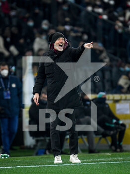 2021-12-11 - Milan's Head Coach Stefano Pioli portrait gestures - UDINESE CALCIO VS AC MILAN (PORTRAITS ARCHIVE) - ITALIAN SERIE A - SOCCER
