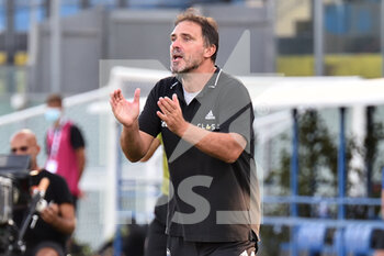 2021-08-27 - L'allenatore del Pisa Luca D'Angelo - AC PISA VS US ALESSANDRIA - ITALIAN SERIE B - SOCCER