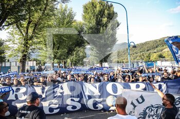 2021-08-27 - Fans outside the stadium - BRESCIA CALCIO VS COSENZA CALCIO - ITALIAN SERIE B - SOCCER