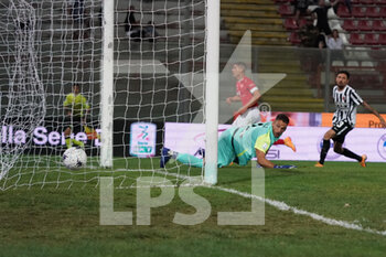 2021-08-28 - aleandro rosi (n.2 difensore perugia calcio) goal 2-1 - AC PERUGIA VS ASCOLI CALCIO - ITALIAN SERIE B - SOCCER
