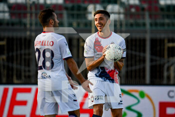 2021-08-29 - Santiago Visentin (Crotone) and Giuseppe Borello (Crotone) - AS CITTADELLA VS FC CROTONE - ITALIAN SERIE B - SOCCER