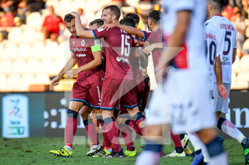 2021-08-29 - Esultanza di Davide Adorni (Cittadella) dopo aver segnato il gol del 4-2 - AS CITTADELLA VS FC CROTONE - ITALIAN SERIE B - SOCCER