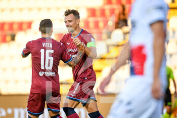 2021-08-29 - Esultanza di Davide Adorni (Cittadella) dopo aver segnato il gol del 4-2 - AS CITTADELLA VS FC CROTONE - ITALIAN SERIE B - SOCCER