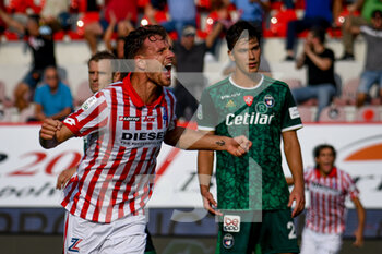 2021-09-18 - Federico Proia (Vicenza) esulta dopo aver segnato il gol  1-0 - LR VICENZA VS AC PISA - ITALIAN SERIE B - SOCCER