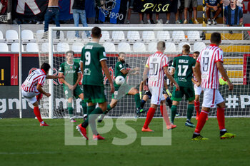 2021-09-18 - Filippo Ranocchia (Vicenza) segna il gol del 2-1 annullato - LR VICENZA VS AC PISA - ITALIAN SERIE B - SOCCER