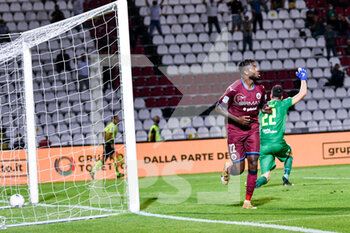 2021-09-18 - Orji Okwonkwo (AS Cittadella) festeggia il gol del 1-0 - AS CITTADELLA VS PORDENONE CALCIO - ITALIAN SERIE B - SOCCER
