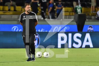 2021-09-21 - L'allenatore del Pisa Luca D'Angelo - AC PISA VS AC MONZA - ITALIAN SERIE B - SOCCER