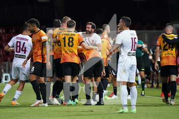 2021-09-21 - Benevento calcio celebrates after scoring a goal of 2-1 - BENEVENTO CALCIO VS AS CITTADELLA - ITALIAN SERIE B - SOCCER