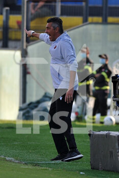 2021-10-02 - Head coach of Reggina Alfredo Aglietti - AC PISA VS REGGINA 1914 - ITALIAN SERIE B - SOCCER