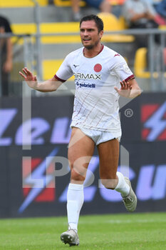 2021-10-02 - FROSINONE, ITALY - October 2 : Romano Perticone of  AS Cittadella gestures during the  Serie A soccer match between   Frosinone and  Pescara  at Stadio Benito Stirpe  on October 2,2021 in Frosinone Italy  - FROSINONE CALCIO VS AS CITTADELLA - ITALIAN SERIE B - SOCCER