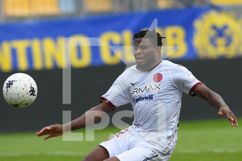 2021-10-02 - FROSINONE, ITALY - October 2 : Orji Okwonkwo of  AS Cittadella in Action during the  Serie A soccer match between   Frosinone and  Pescara  at Stadio Benito Stirpe  on October 2,2021 in Frosinone Italy  - FROSINONE CALCIO VS AS CITTADELLA - ITALIAN SERIE B - SOCCER