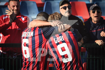 2021-10-16 - Esultanza gol 1-0 Cosenza Gori Gabriele - COSENZA CALCIO VS FROSINONE CALCIO - ITALIAN SERIE B - SOCCER