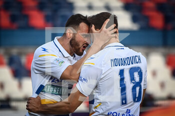 2021-10-16 - Esultanza gol 1-1 Novakovich Frosinone - COSENZA CALCIO VS FROSINONE CALCIO - ITALIAN SERIE B - SOCCER