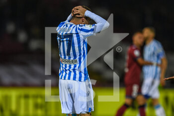2021-10-17 - Disappointment, frustration of  Federico Viviani (SPAL) - AS CITTADELLA VS SPAL - ITALIAN SERIE B - SOCCER