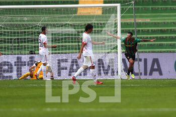 2021-10-23 - exultation of Partipilo Anthony (Ternana) and disappointment  Plaiers of  (Vicenza) - TERNANA CALCIO VS LR VICENZA - ITALIAN SERIE B - SOCCER