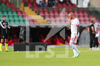 2021-10-23 - Gaicomelli 
stefano (Vicenza)  leaves the field after the red card - TERNANA CALCIO VS LR VICENZA - ITALIAN SERIE B - SOCCER