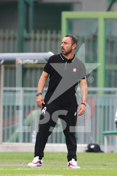 2021-10-23 - the coach Cristian Brocchi (Vicenza) - TERNANA CALCIO VS LR VICENZA - ITALIAN SERIE B - SOCCER