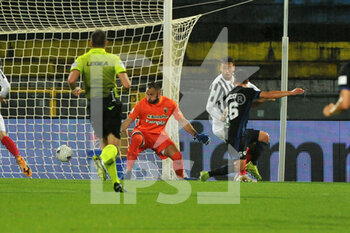 2021-11-01 - Gaetano Masucci (Pisa) scores the goal of 1-0 - AC PISA VS ASCOLI CALCIO - ITALIAN SERIE B - SOCCER