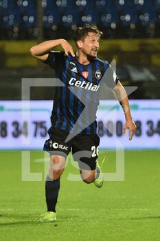 2021-11-01 - Gaetano Masucci (Pisa) celebrates after scoring the goal of1-0 - AC PISA VS ASCOLI CALCIO - ITALIAN SERIE B - SOCCER