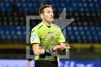 2021-11-01 - The referee Matteo Marcenaro - AC PISA VS ASCOLI CALCIO - ITALIAN SERIE B - SOCCER