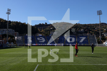 2021-11-06 - View of the home fans stand of the G. Sinigaglia stadium - COMO 1907 VS AC PERUGIA - ITALIAN SERIE B - SOCCER