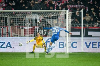 2021-11-20 - Massimo Bertagnoli (Brescia) scores a goal 1-2 - LR VICENZA VS BRESCIA CALCIO - ITALIAN SERIE B - SOCCER