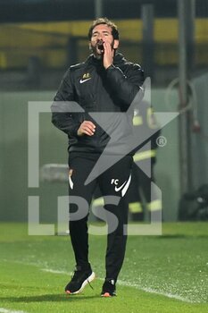 2021-11-21 - Head coach of Benevento Fabio Caserta - AC PISA VS BENEVENTO CALCIO - ITALIAN SERIE B - SOCCER