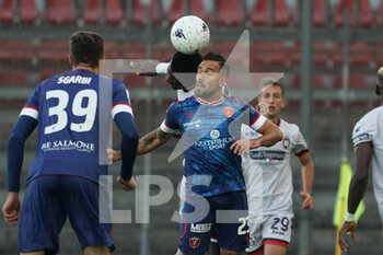 2021-11-20 - marcello falzerano (n.23 perugia calcio)
 vs donsah godfred (n.15 fc crotone) - AC PERUGIA VS FC CROTONE - ITALIAN SERIE B - SOCCER