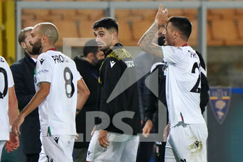 2021-11-26 - Anthony Partipilo (Ternana Calcio) celebrates after scoring a goal - US LECCE VS TERNANA CALCIO - ITALIAN SERIE B - SOCCER