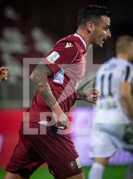 2021-11-30 - Montalto Adriano Reggina esultation a gol 1-1  - REGGINA 1914 VS ASCOLI CALCIO - ITALIAN SERIE B - SOCCER