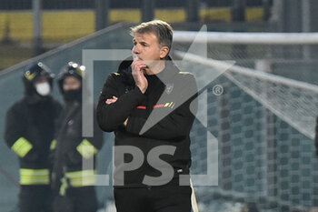 2021-12-11 - Head coach of Lecce Marco Baroni - AC PISA VS US LECCE - ITALIAN SERIE B - SOCCER