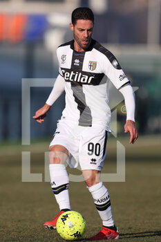 2021-12-18 - Andrea Rispoli (Parma Calcio 1913) in action - US ALESSANDRIA VS PARMA CALCIO - ITALIAN SERIE B - SOCCER