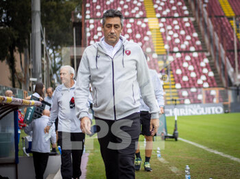 2021-11-01 - coach Aglietti Alfredo  (Reggina) - REGGINA VS CITTADELLA - ITALIAN SERIE B - SOCCER