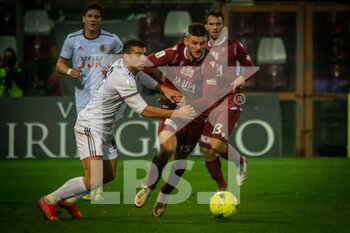 2021-12-12 - Nicolò Bianchi (Reggina) carries the ball  - REGGINA VS ALESSANDRIA - ITALIAN SERIE B - SOCCER