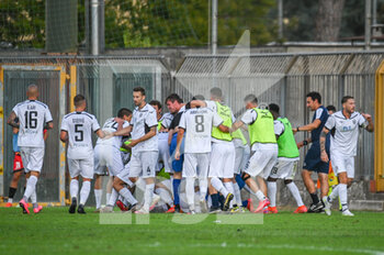2021-09-05 - Esultanza del Cesena dopo il gol del vantaggi - LUCCHESE VS CESENA - ITALIAN SERIE C - SOCCER