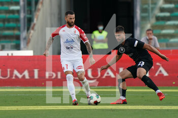 2021-09-05 - Mirco Antenucci (SSC Bari) Gabriele Rocchi (Monterosi Tuscia FC) - BARI VS MONTEROSI - ITALIAN SERIE C - SOCCER