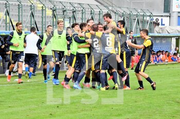 2021-09-19 - festeggiamenti primo gol (A.C. Trento calcio) - TRENTO CALCIO VS GIANA ERMINIO - ITALIAN SERIE C - SOCCER