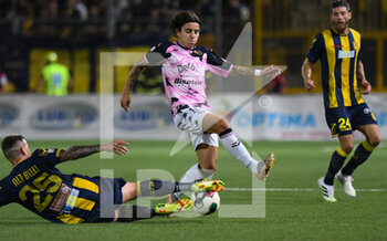 2021-10-04 - Andrea Silipo (10) Palermo F.C. e Daniele Altobelli (25) S.S. Juve Stabia - JUVE STABIA VS PALERMO - ITALIAN SERIE C - SOCCER
