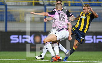 2021-10-04 - Giuseppe Panico (11) S.S. Juve Stabia e Ivan Marconi (15) Palermo FC - JUVE STABIA VS PALERMO - ITALIAN SERIE C - SOCCER