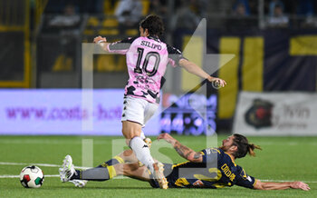 2021-10-04 - Andrea Silipo (10) Palermo FC e Marco Caldore (24) S.S. Juve Stabia - JUVE STABIA VS PALERMO - ITALIAN SERIE C - SOCCER