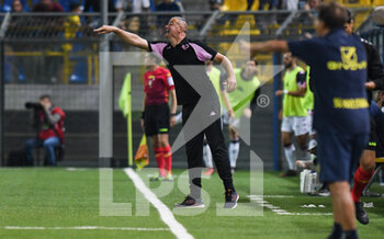 2021-10-04 - L'allenatore del Palermo FC Giacomo Filippi - JUVE STABIA VS PALERMO - ITALIAN SERIE C - SOCCER