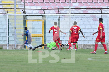 2021-09-29 - Goal 0-1 Ruben Botta (SSC Bari)  - ACR MESSINA VS SSC BARI - ITALIAN SERIE C - SOCCER