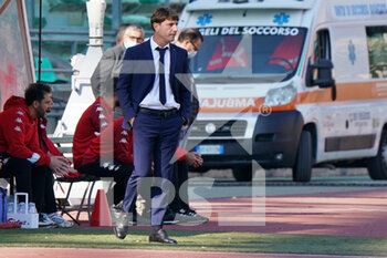 2021-10-30 - coach Michele Mignani (SSC Bari) - BARI VS CATANZARO - ITALIAN SERIE C - SOCCER