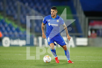 2021-09-13 - Victor Machin "Vitolo" of Getafe in action during the spanish league, La Liga Santander, football match played between Getafe CF and Elche CF at Coliseo Alfonso Perez stadium on September 13, 2021, in Getafe, Madrid, Spain - GETAFE CF VA ELCHE CF - SPANISH LA LIGA - SOCCER