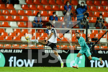 2021-09-19 - Goncalo Guedes of Valencia during the Santander League match between Valencia CF and Real Madrid CF at the Mestalla Stadium on September 11, 2021, in Valencia, Spain. Photo Ivan Terron / SpainDPPI / DPPI - VALENCIA CF VS REAL MADRID CF - SPANISH LA LIGA - SOCCER