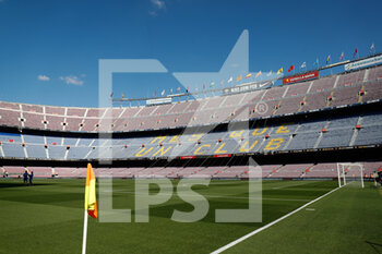 2021-10-24 - General view during the Spanish championchip La Liga football match between FC Barcelona and Real Madrid on October 24, 2021 at Camp Nou stadium in Barcelona, Spain - FC BARCELONA VS REAL MADRID - SPANISH LA LIGA - SOCCER