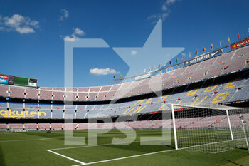 2021-10-24 - General view during the Spanish championchip La Liga football match between FC Barcelona and Real Madrid on October 24, 2021 at Camp Nou stadium in Barcelona, Spain - FC BARCELONA VS REAL MADRID - SPANISH LA LIGA - SOCCER