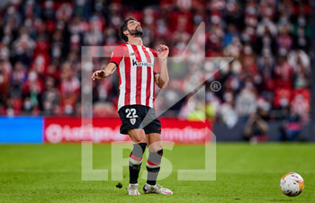 2021-10-23 - Raul Garcia of Athletic Club reacts during the Spanish championship La Liga football football match between Athletic Club and Villarreal CF on October 23, 2021 at San Mames stadium in Bilbao, Spain - ATHLETIC CLUB VS VILLARREAL CF - SPANISH LA LIGA - SOCCER