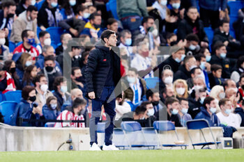 2021-10-31 - Marcelino Garcia Toral, head coach of Athletic Club during the Spanish championship La Liga football match between Real Sociedad and Athletic Club on October 31, 2021 at Reale Arena in San Sebastian, Spain - REAL SOCIEDAD VS ATHLETIC CLUB - SPANISH LA LIGA - SOCCER